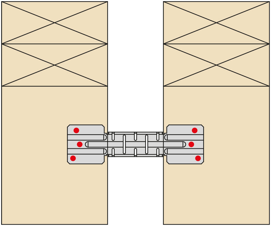 AWS Acoustic wall strap box of 150