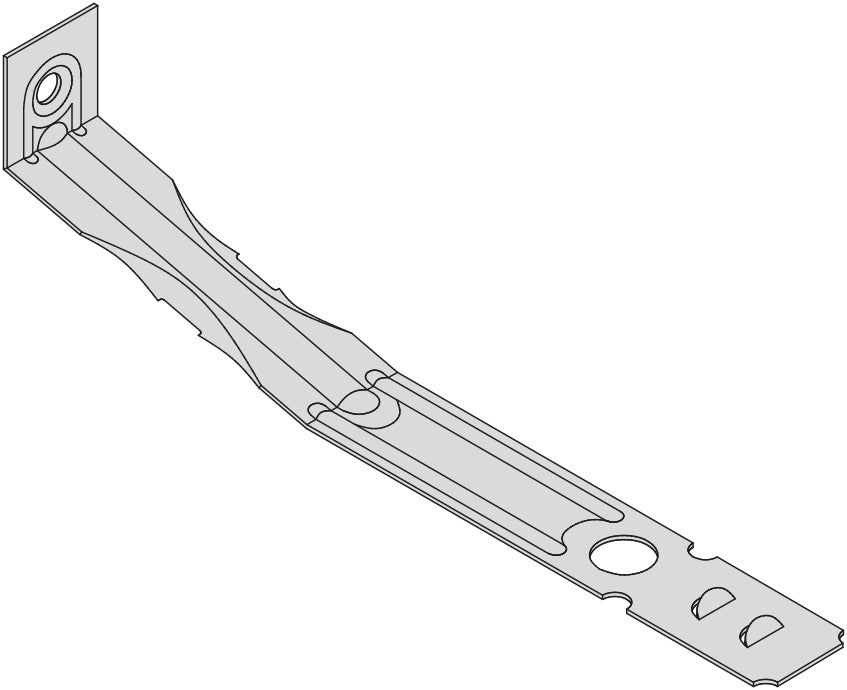 Timber to masonry wall tie including nails